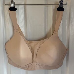 New Beige Moving comfort Luna sport bra Sz 36D